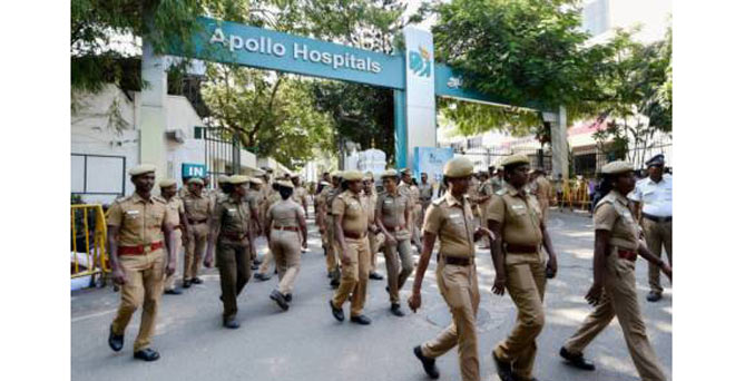 जयललिता नाजुक, यूएस वाणिज्य दूतावास ने अपने नागरिकों को सुरक्षित रहने को कहा