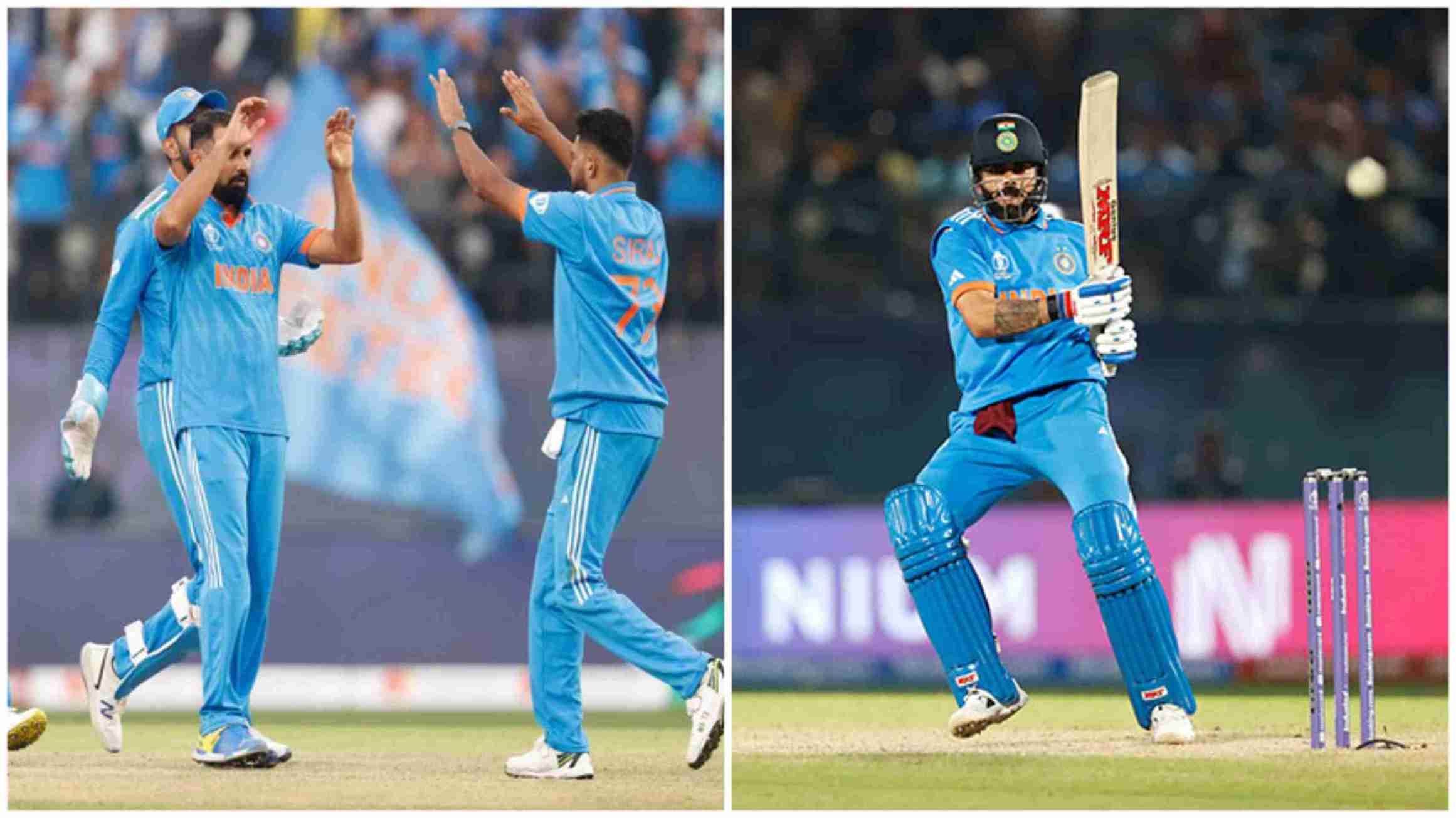 क्रिकेट विश्व कप: भारत ने 20 साल बाद न्यूजीलैंड को दी शिकस्त, शमी और कोहली रहे मैच के हीरो