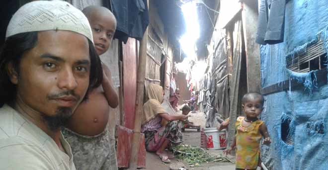दिल्‍ली में भुखमरी के कगार पर रोहिंग्या मुसलमान