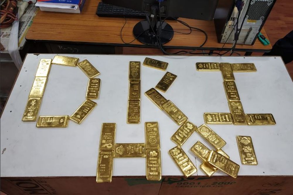 डी आर आई ने पटना और मुंबई से पकड़ा 51 करोड़ का सोना, सूडान के 7 तस्कर भी अरेस्ट
