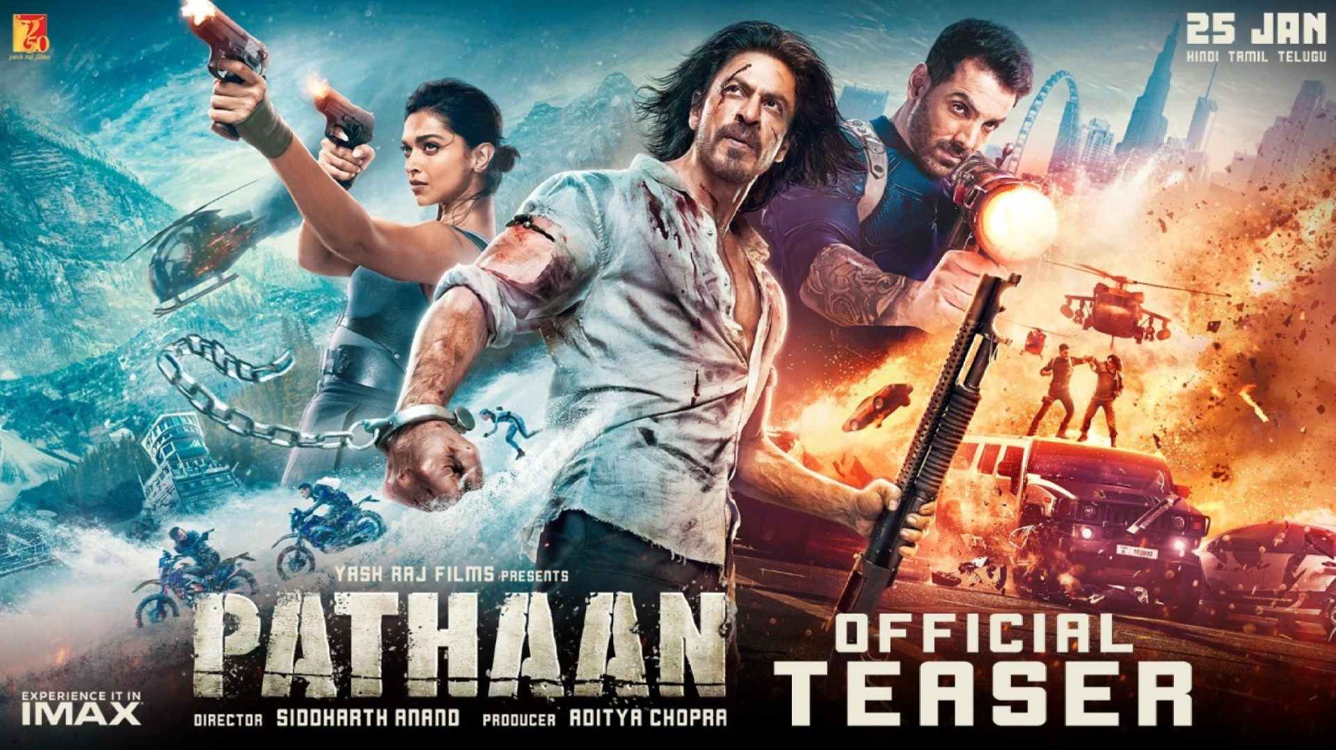 शाहरुख खान ने जन्मदिन पर फैंस को दिया तोहफा, आगामी फिल्म 'पठान' का टीजर किया  रिलीज