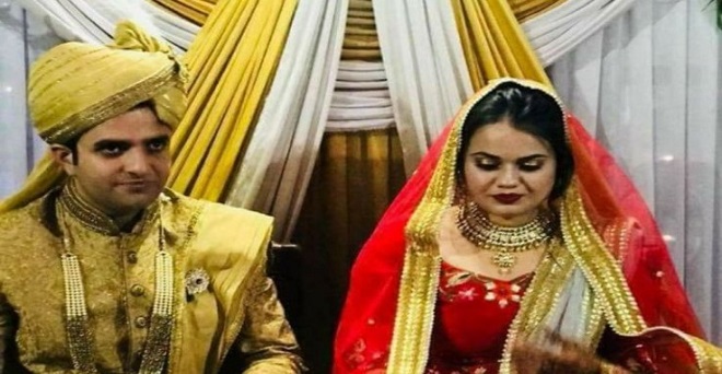कश्मीर में शादी के बंधन में बंधे IAS टॉपर टीना डाबी और अतहर आमिर