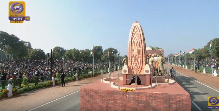 70वां गणतंत्र दिवस: राजपथ पर पंजाब की झांकी, जलियांवाला बाग हत्याकांड की थीम पर आधारित