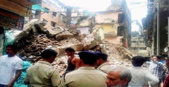हादसा: ठाणे में इमारत ढहने से नौ लोगों की मौत, 10 जख्मी