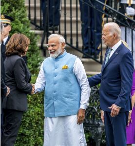 प्रधानमंत्री मोदी की यात्रा भारत और अमेरिका के संबंधों को उच्च स्तर पर लेकर जाएगी: कमला हैरिस