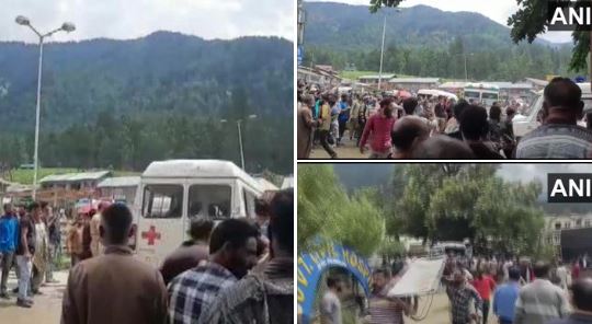 कश्मीर में आईटीबीपी जवानों को ले जा रही बस खाई में गिरी, 39 थे सवार; 7 की मौत, कई घायल