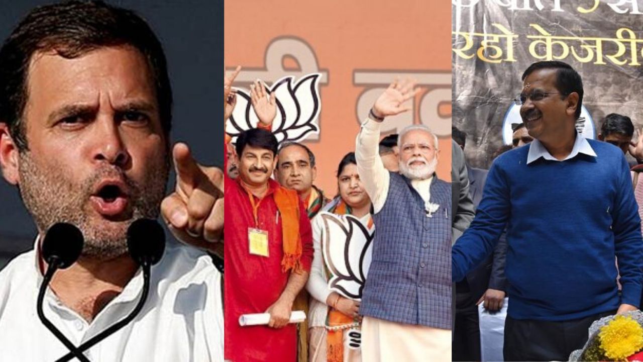 दिल्ली चुनावः सत्ता के लिए विवादित बोलों से भी नहीं परहेज