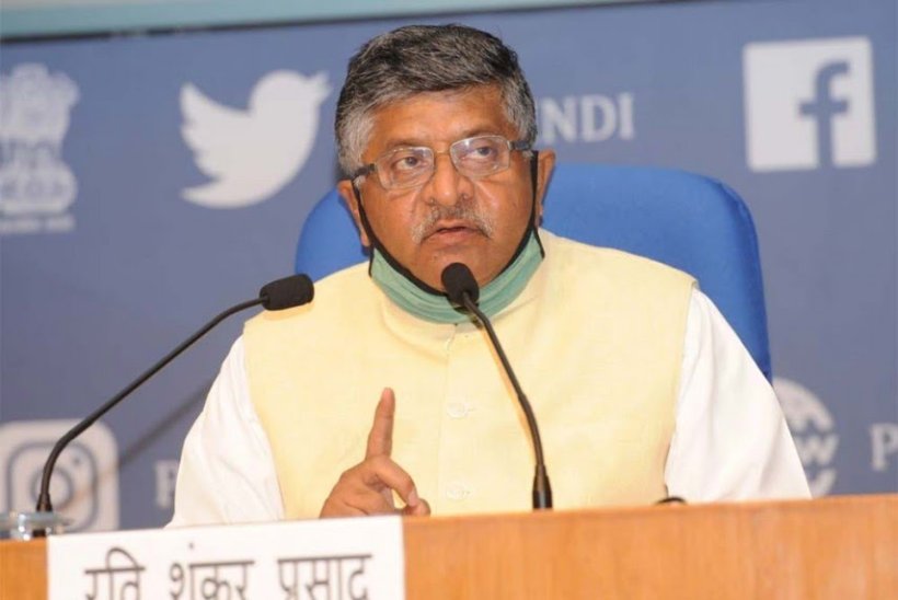 ट्विटर ने जानबूझकर की डिजिटल कानूनों की अवहेलना : आईटी मंत्री रविशंकर प्रसाद