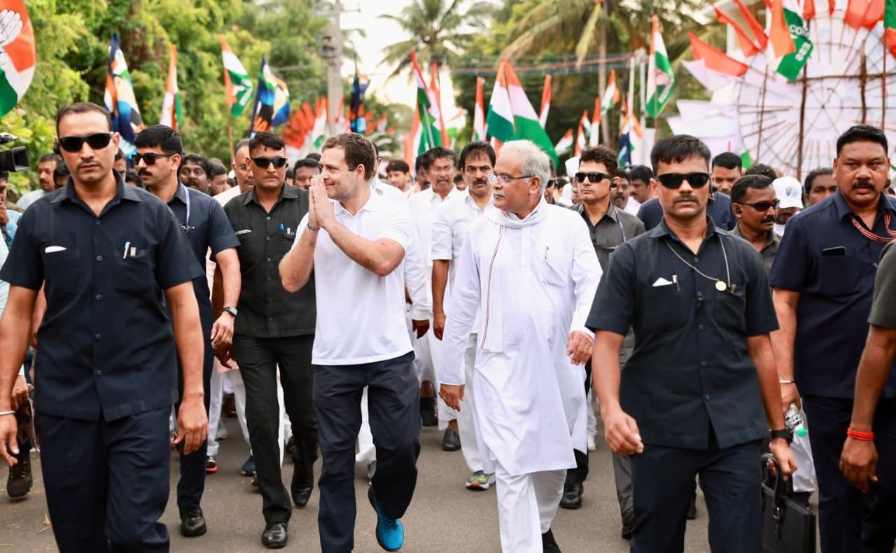 कन्याकुमारी से शुरू हुई कांग्रेस की 'भारत जोड़ो यात्रा', राहुल गांधी समेत कई दिग्गज पदयात्रा में शामिल