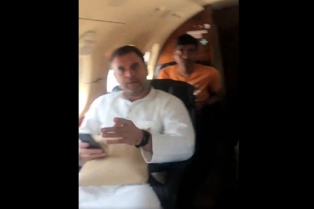 पटना दौरे पर जा रहे राहुल गांधी के विमान के इंजन में गड़बड़ी, कहा- रैलियों में देर हो जाएगी