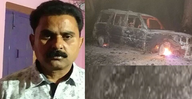 बिहार में पत्रकार की स्कॉर्पियो से रौंदकर हत्या