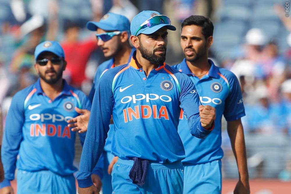 आईसीसी टी-20 रैंकिंग में भारत पांचवें स्थान पर ‌खिसका, टेस्ट में बादशाहत बरकरार