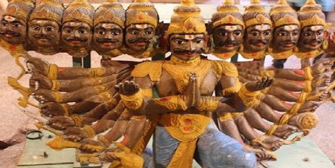 दशहरा विशेष: कानपुर में है अनोखा मंदिर, जहां विराजमान हैं दशानन, दशहरा पर ही मिलते हैं दर्शन