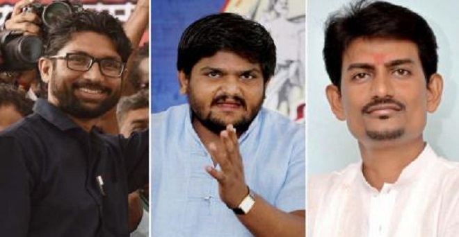 गुजरात के इन तीन युवा नेताओं को साधने में सफल हुई कांग्रेस?