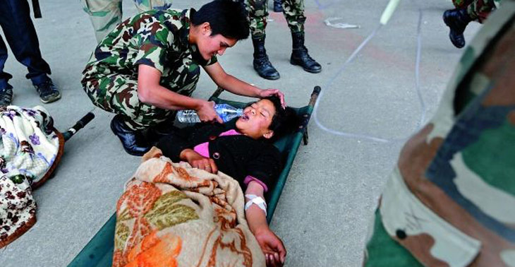 नेपाल में तबाही के बाद बीमारी से बचने की चुनौती