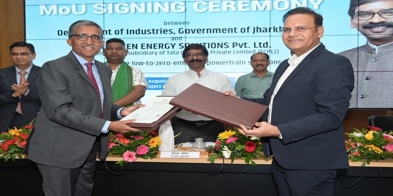 झारखंडःजमशेदपुर में खुलेगी देश की पहली हाइड्रोजन इंजन इंडस्ट्री, एमओयू पर हुआ हस्ताक्षर