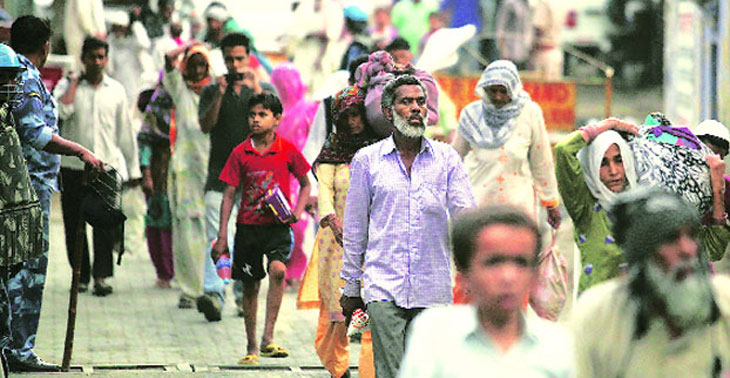 बल्लभगढ़ में घर वापसी करने लगे दंगा पीड़ित