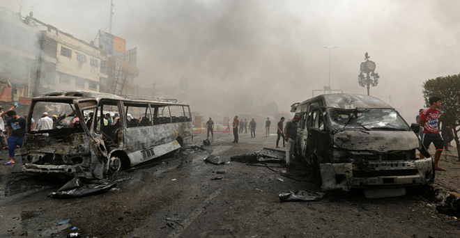 इराक: बगदाद में आत्मघाती बम हमलों में 27 लोगों की मौत