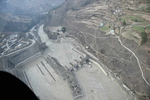 चमोली में आई बाढ़ के बाद देखे तपोवन जल विद्युत परियोजना के हालात