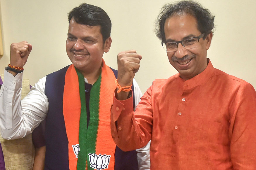 महाराष्ट्र चुनाव: भाजपा-शिवसेना की बनेगी सरकार लेकिन भाजपा 100 सीटों पर सिमटी