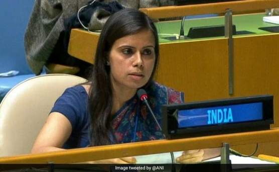 भारत ने दिया पाकिस्तान के झूठे आरोपों का जवाब, संयुक्त राष्ट्र में सुनाई खरी-खरी