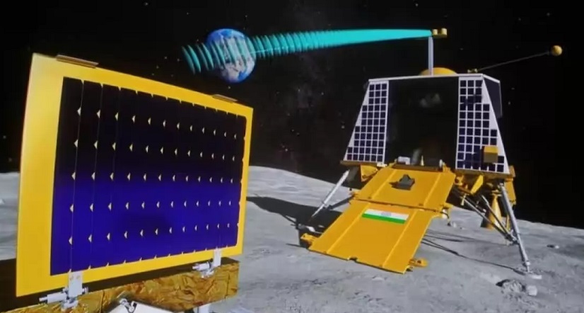 चंद्रयान-3 ने चंद्रमा के दक्षिणी ध्रुव से पहला अवलोकन भेजा, चंद्रमा की मिट्टी का मापा तापमान