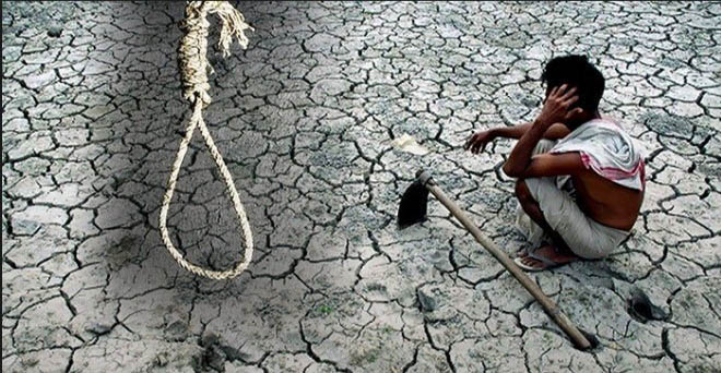महाराष्ट्र में पानी की कमी से परेशान एक किसान ने की खुदकुशी