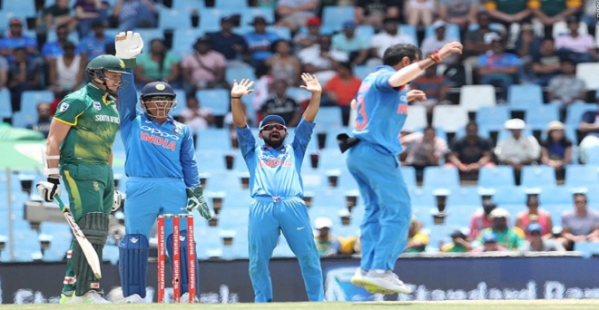 दूसरा वनडे: भारत ने साउथ अफ्रीका को 9 विकेट से हराया, चहल बने 'मैन ऑफ द मैच'