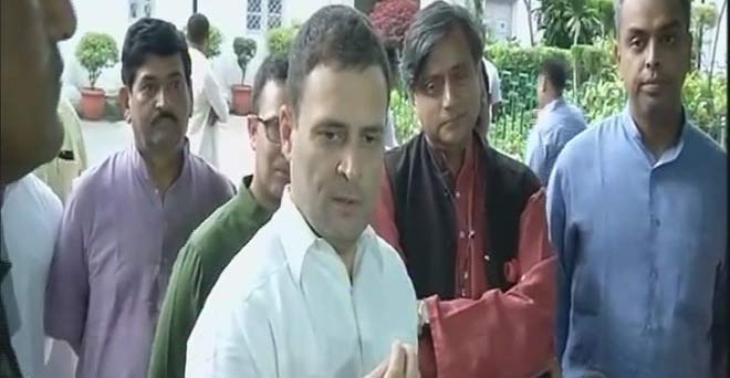 राहुल गांधी का आरोप- देश की जनता की बात नहीं सुनना चाहते पीएम मोदी