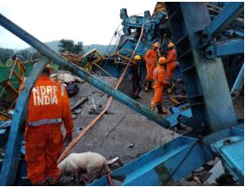 महाराष्ट्र के ठाणे में बड़ा हादसा, समृद्धि एक्सप्रेसवे निर्माण के दौरान पुल के स्लैब पर गिरी क्रेन, 17 श्रमिकों की मौत