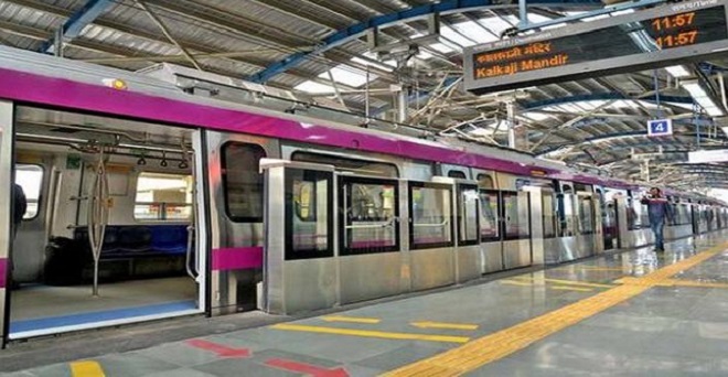 दिल्ली मेट्रो की मजेंटा लाइन को दिखाई हरी झंडी, नोएडा-गुरुग्राम के सफर की दूरी 30 मिनट घटी