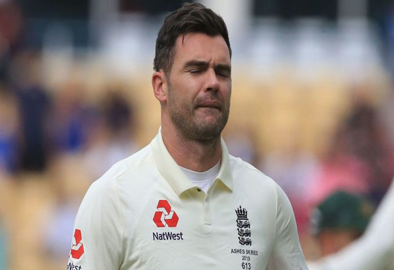 इंग्लैंड के जेम्स एंडरसन को लगी पसली में चोट, दक्षिण अफ्रीका सीरीज से हुए बाहर