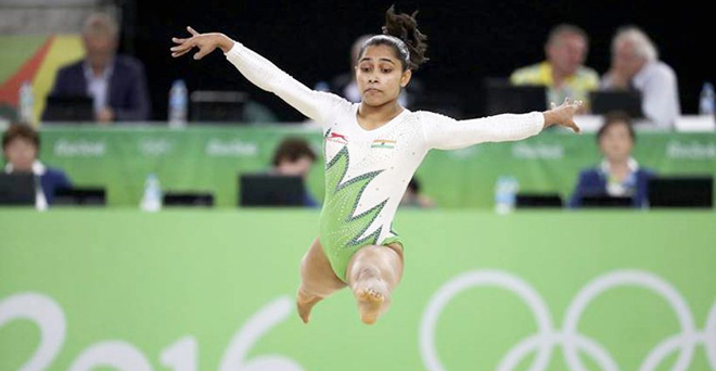 दीपा करमाकर ने रचा इतिहास, ओलंपिक के वॉल्ट फाइनल में पहुंची