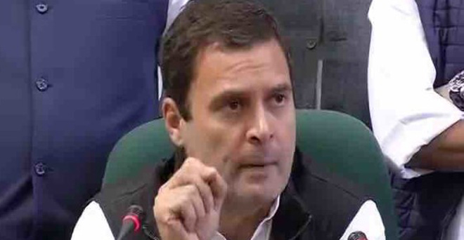 मोदी ने भूकंप त्रासदी का बनाया मजाकः राहुल