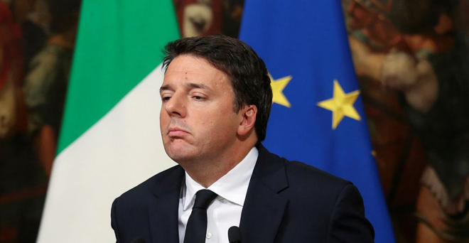 जनमत संग्रह में हार के बाद इटली के पीएम का इस्तीफा