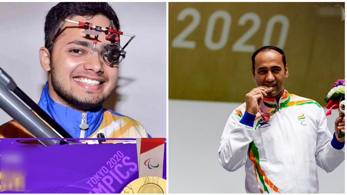 भारत की ऐतिहासिक सुबह; टोक्यो पैरालिंपिक में मनीष नरवाल ने दिलाया तीसरा गोल्ड, सिंहराज ने किया रजत पदक पर कब्जा