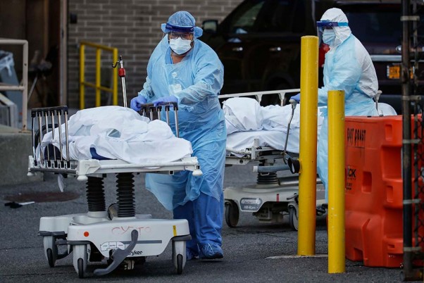 कोरोना वायरस से अमेरिका में 22 हजार से ज्यादा लोगों ने गंवाई जान, इटली में मृतकों की संख्या में आई कमी
