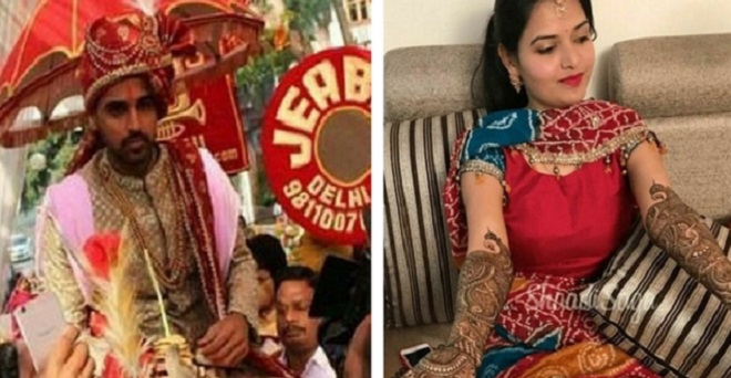 क्रिकेटर भुवनेश्वर कुमार की शादी आज, बचपन की दोस्त नुपुर बनेंगी जीवनसाथी