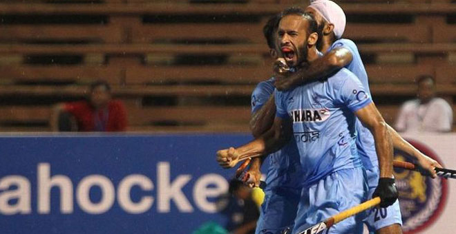 रूपिंदर के दो गोल से भारत ने मलेशिया को 2-1 से हराया