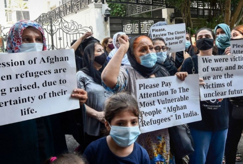 UN शरणार्थी उच्चायुक्त के बाहर अफगानियों के प्रदर्शन पर दिल्ली हाईकोर्ट की चेतावनी, कहा- बन सकता है कोरोना का सुपर स्प्रेडर