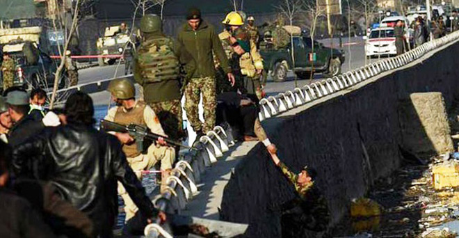 काबुल में रक्षा मंत्रालय के पास आत्मघाती हमले में 9 लोगों की मौत