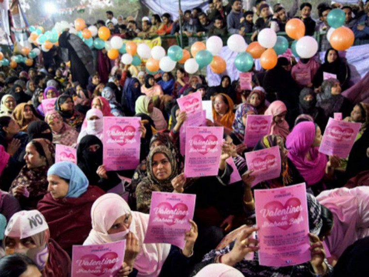 शाहीन बाग के प्रदर्शनकारियों ने पीएम मोदी को दिया 'वेलेंटाइन डे' पर आने का न्योता