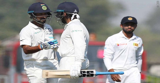 नागपुर टेस्ट: पुजारा-विजय के शतकों की बदौलत दूसरे दिन भारत को 107 रन की बढ़त