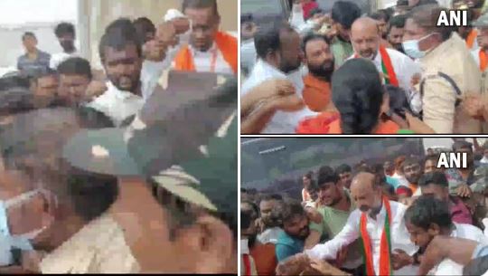 भाजपा तेलंगाना अध्यक्ष बंदी संजय पुलिस हिरासत में, कार्यकर्ताओं की गिरफ्तारी के खिलाफ प्रदर्शन के दौरान कार्रवाई