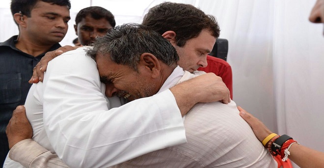 कांग्रेस की सरकार बनने पर मध्य प्रदेश के किसानों के कर्ज 10 दिन में होंगे माफ: राहुल गांधी
