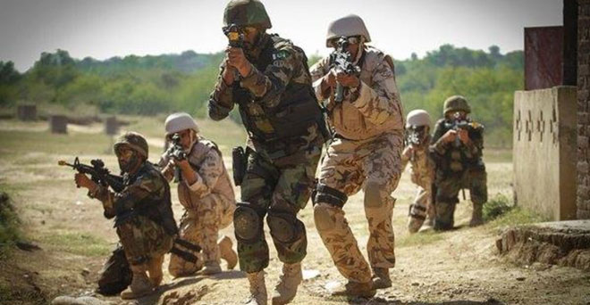 पाक सेना ने ध्वस्त किया आईएस का ठिकाना, 12 आतंकी ढेर