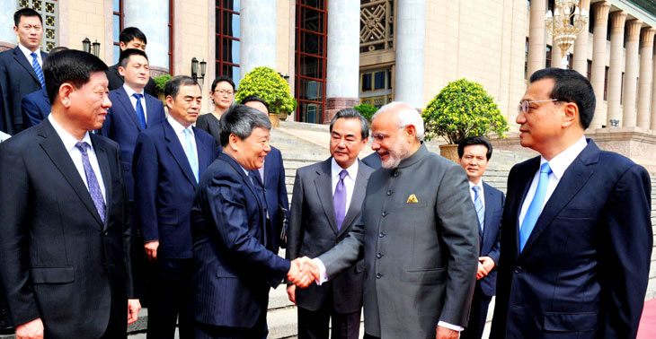 प्रधानमंत्री नरेंद्र मोदी की चीन यात्रा