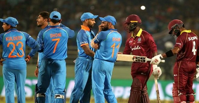 चौथा वनडे: भारत ने वेस्टइंडीज को 224 रन से दी करारी मात, रायुडू-रोहित चमके