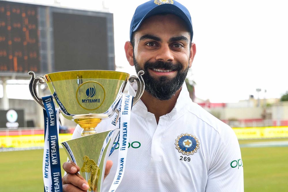 भारत ने वेस्टइंडीज के खिलाफ जीती पहली वर्ल्ड टेस्ट चैंपियनशिप की सीरीज, कोहली बने सबसे सफल कप्तान