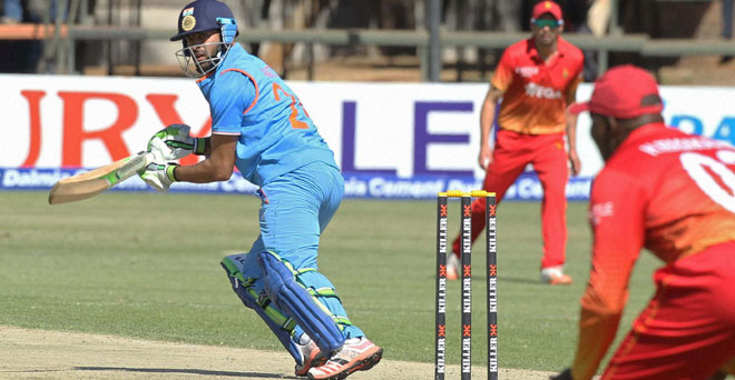 जिंबाब्वे को दस विकेट से हरा भारत ने क्लीन स्वीप किया